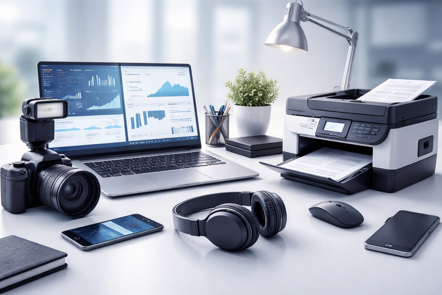 Imprimantes, solutions de vidéosurveillance et accessoires informatiques